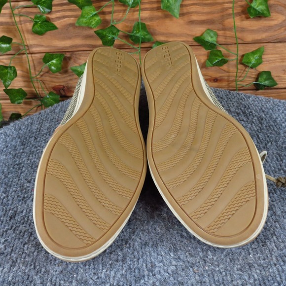 Sperry Firefish Women Casual Boat Shoe Size 9.5 Walking Tan Leather Mesh - Picture 6 of 6